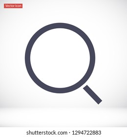 magnifier vector icon eps 10