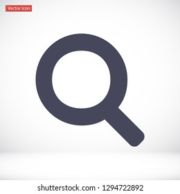 magnifier vector icon eps 10