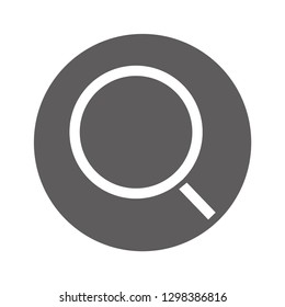 magnifier vector icon eps 10