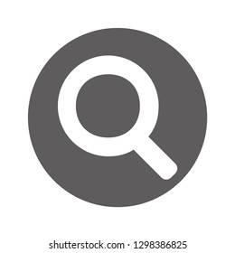 magnifier vector icon eps 10
