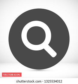 magnifier vector icon eps 10