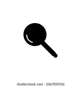 Magnifier Vector Icon Illustration For Web And Mobile App Isolated On White Backround.Ui/Ux