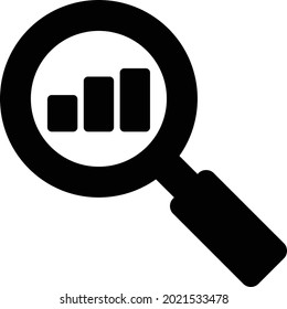Magnifier Vector icon that can easily modify or edit

