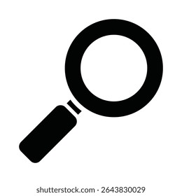 Icono del Vector de la lupa que puede modificar o editar fácilmente
