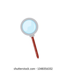 
magnifier, vector illustration