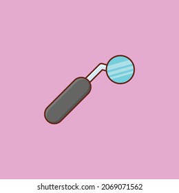 magnifier Vector illustration on a transparent background. Premium quality symbols.Vector line flat color icon for concept and graphic design.