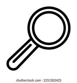 Diseño de iconos de la línea del vector de ampliación