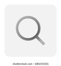 magnifier vector new design black and white