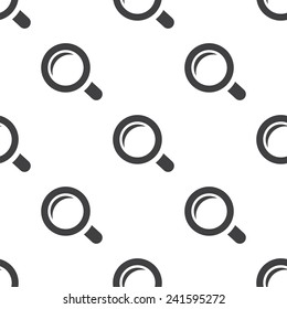 magnifier, vector seamless pattern, Editable can be used for web page backgrounds, pattern fills  