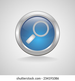 Magnifier and Zoom Icon