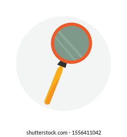 Magnifiers simple illustration clip art vector