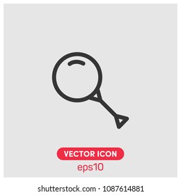 Magnifier,Search,Zoom Symbol Vector Icon Illustration For Web And Mobile App.Ui/Ux.