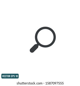 Magnifiying Glass Or Search Icon Vector Design Element
