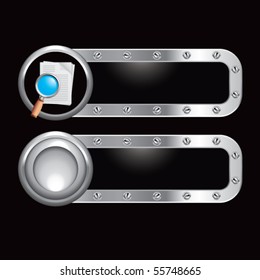 magnify documents metal banners