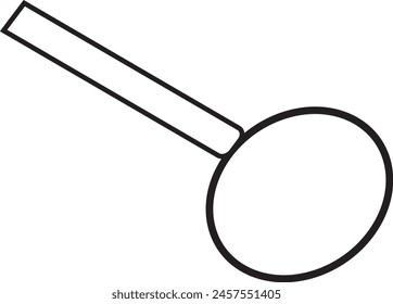 magnify glass icon eps 10