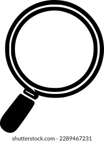 magnify glass icon vector symbol design illustration