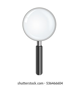 magnify glass, vector illustration