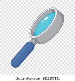 Magnify icon. Cartoon illustration of magnify vector icon for web