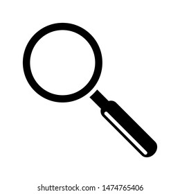 magnify icon design vector focus