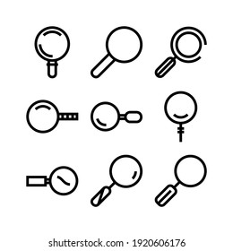 magnify icon or logo isolated sign symbol vector illustration - Collection of high quality black style vector icons
