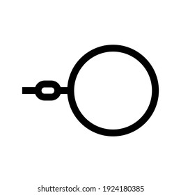 magnify icon or logo isolated sign symbol vector illustration - high quality black style vector icons

