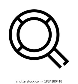 magnify icon or logo isolated sign symbol vector illustration - high quality black style vector icons
