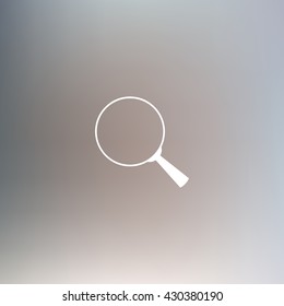 Magnify icon. Lupe. Vector illustration