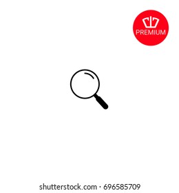Magnify icon. Search icon