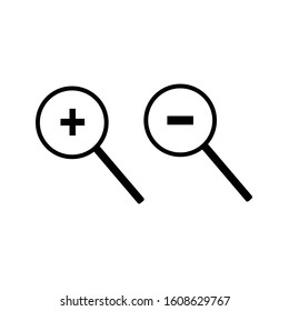 Magnify Icon Vector Design Collection