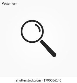 Magnify icon vector eps 10