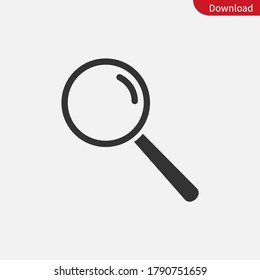 Magnify icon vector eps 10