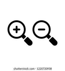 Magnify icon vector eps10 editable