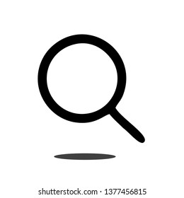 Magnify icon vector, simple magnify symbol illustration