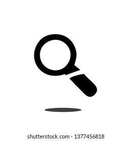 Magnify icon vector, simple magnify symbol illustration