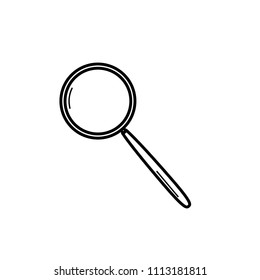 magnify icon vector template