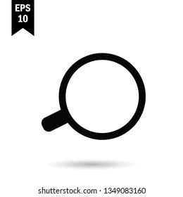 Magnify icon.Search vector sign.Zoom symbol.Find illustration for graphic design, web and mobile platforms.