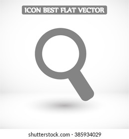 Magnify line vector icon