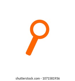 Magnify line vector icon.VECTOR ICON 10 eps