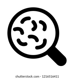 Magnify microorganism germs