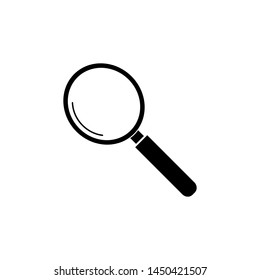 magnify search icon vector design template