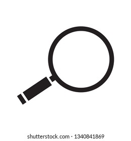 magnify, search  icon vector element