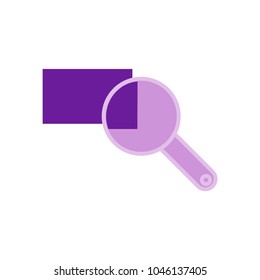 Magnify Vector icon