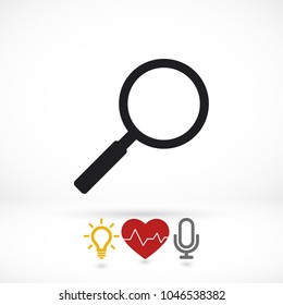 Magnify Vector icon