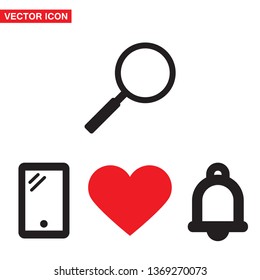 Magnify Vector icon