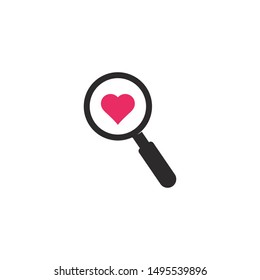 Magnify vector icon illustration design 