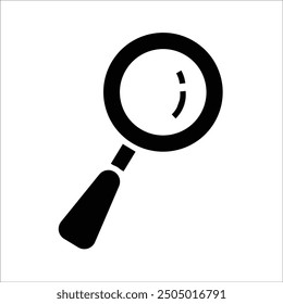 magnify vector icon line template