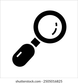 magnify vector icon line template