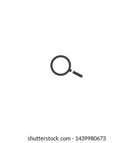 Magnify Vector icon . Lorem Ipsum Illustration design