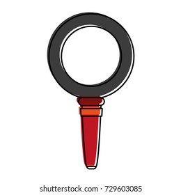 magnifyign glass icon image