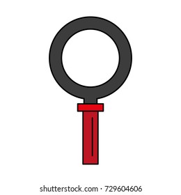 magnifyign glass icon image 